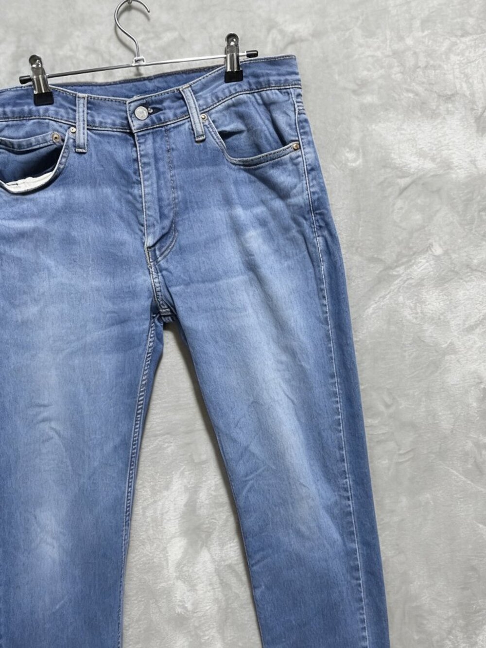 Levi’s 511 Slim Fit Jeans Mens 34x32 Blue Denim Medium Wash Mid Rise Skinny Leg